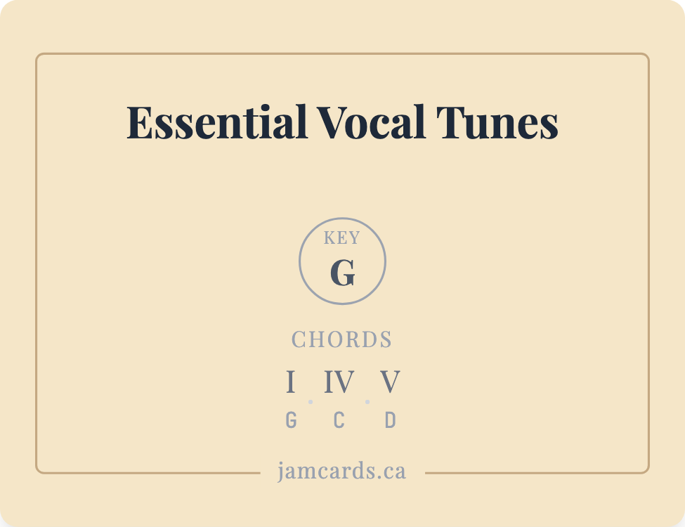 Essential Vocal Tunes deck